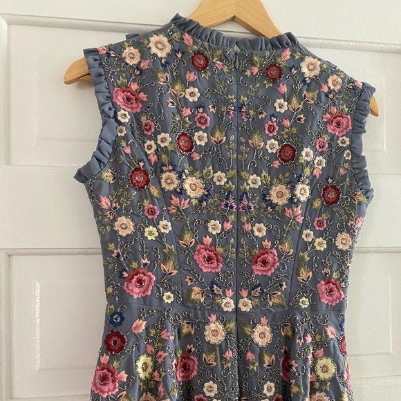 Needle & Thread Floral Jet Sleeveless Dress - Picture 4 of 9